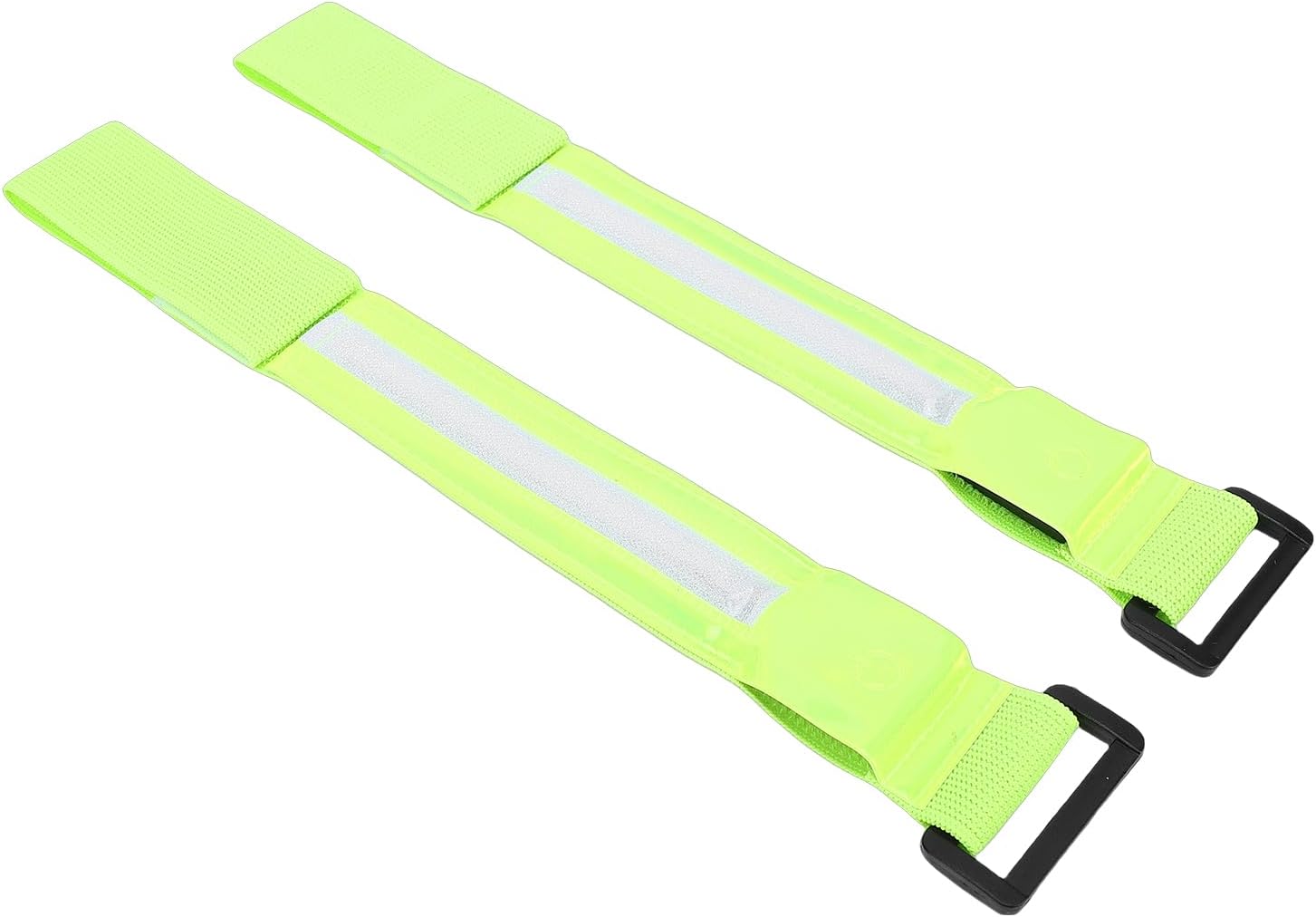 Rechargeable LED Armband, 2 Pack 3 Modes 5 Colors Ultra Bright Adjustable Reflective Light Up Arm Bands with High Visibility, for Night Running Cycling Walking