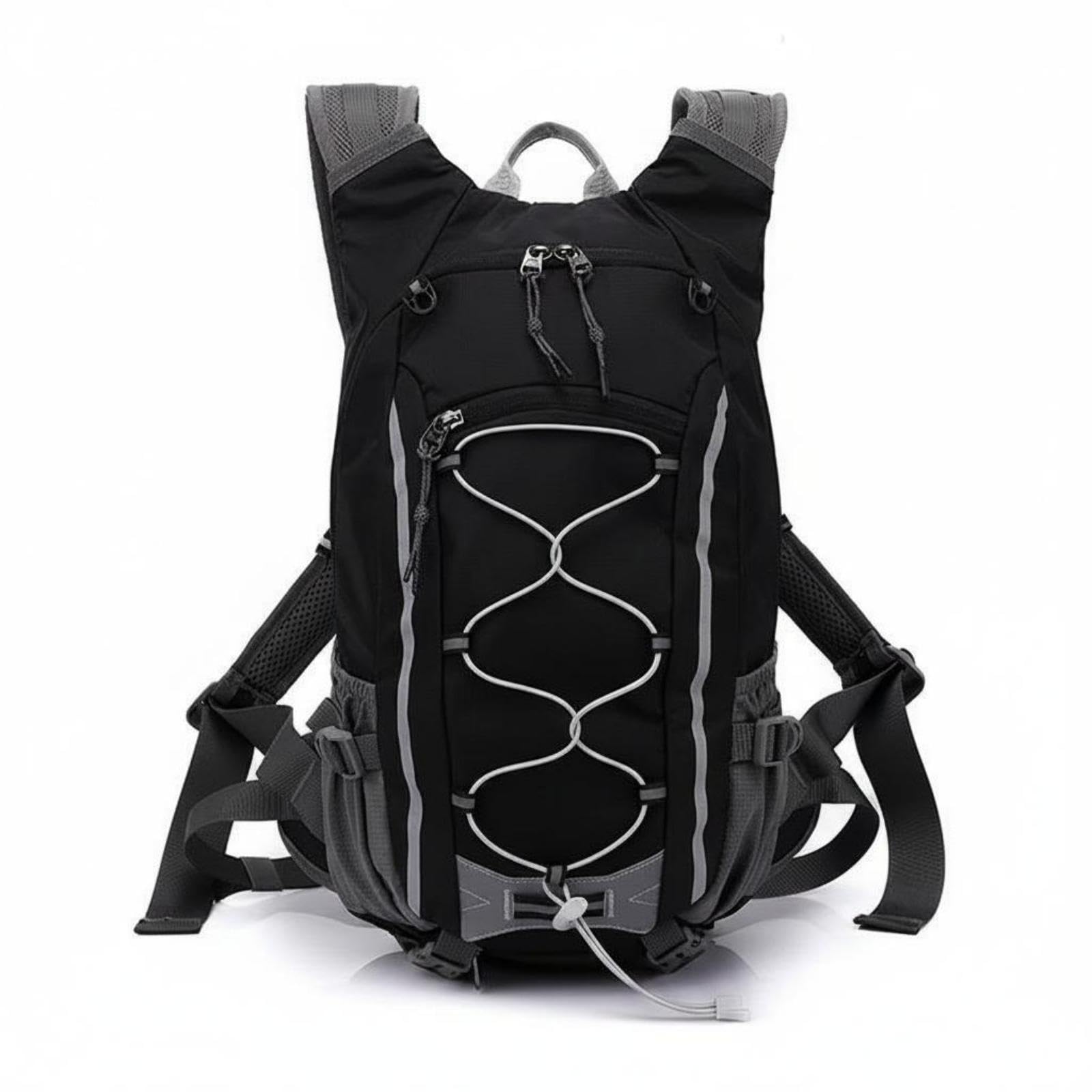 Running Vest Backpack Lightweight Hiking Backpack Breathable Running Water-Carrying Vest for Biking Black | Hydration Packs | Hiking Backpacks | Camping & Hiking | Outdoor Sports-picture-42