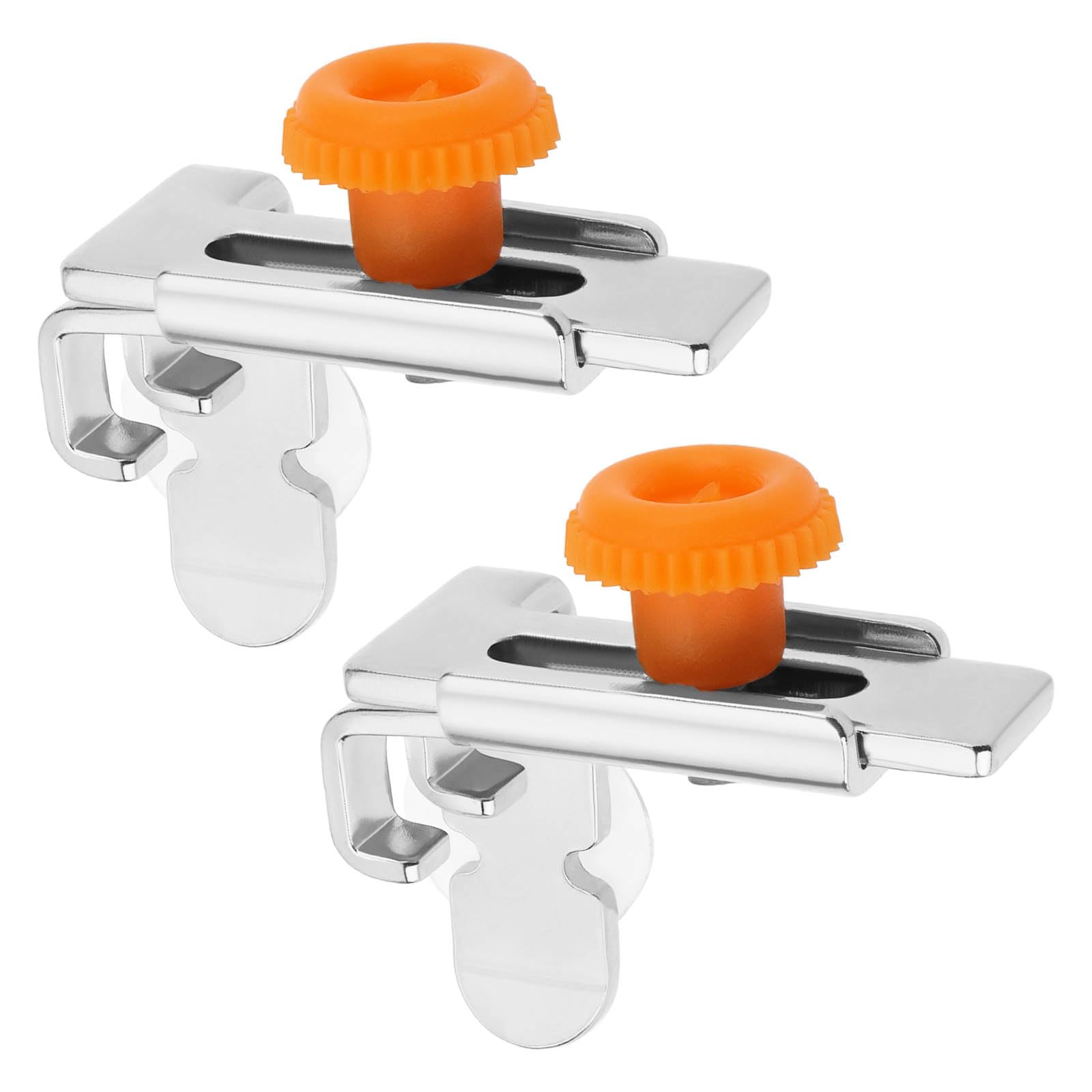 Briny River 2PCS Low Handle Sewing Machine Adjustable Zipper Foot Compatible with Kenmore Compatible with Sears 158.6848 148.12040 33.7x25.5mm Presser Foot Attachment