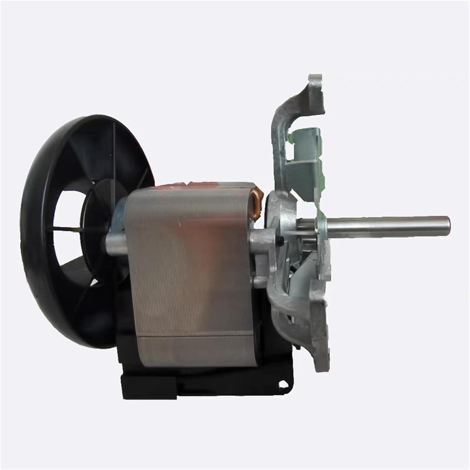 Side view of the 220V 65W Roller Fan Motor assembly