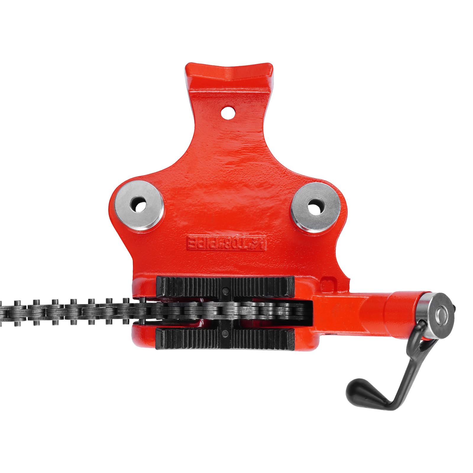 VEVOR Morsa a Catena per Tubi per Impieghi Gravosi, Catena Robusta da 880 mm e Base in Ghisa, Morsa a Catena con Leva, per Idraulica, Riparazioni Automobilistiche, Lavorazione dei Metalli
