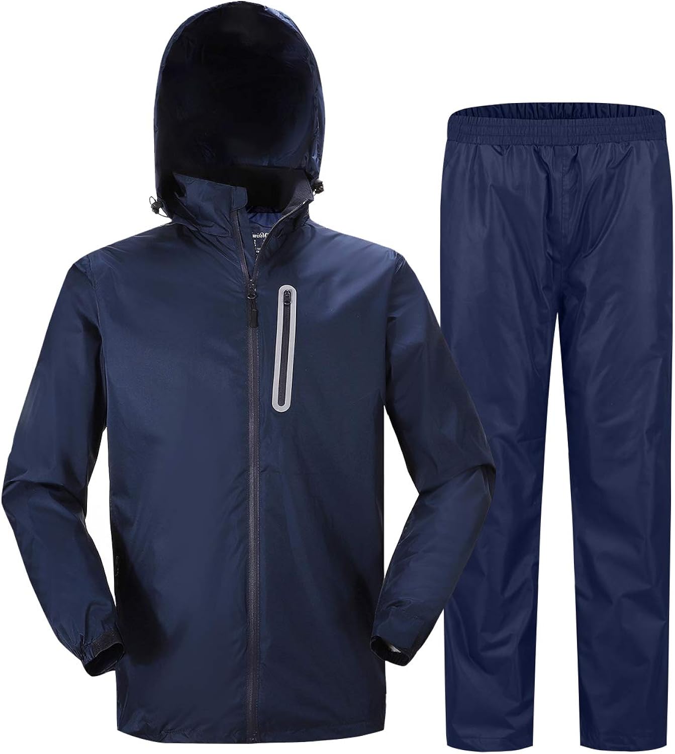 ZITY Rain Suits for Men Waterproof Hooded Rainwear, Lightweight
