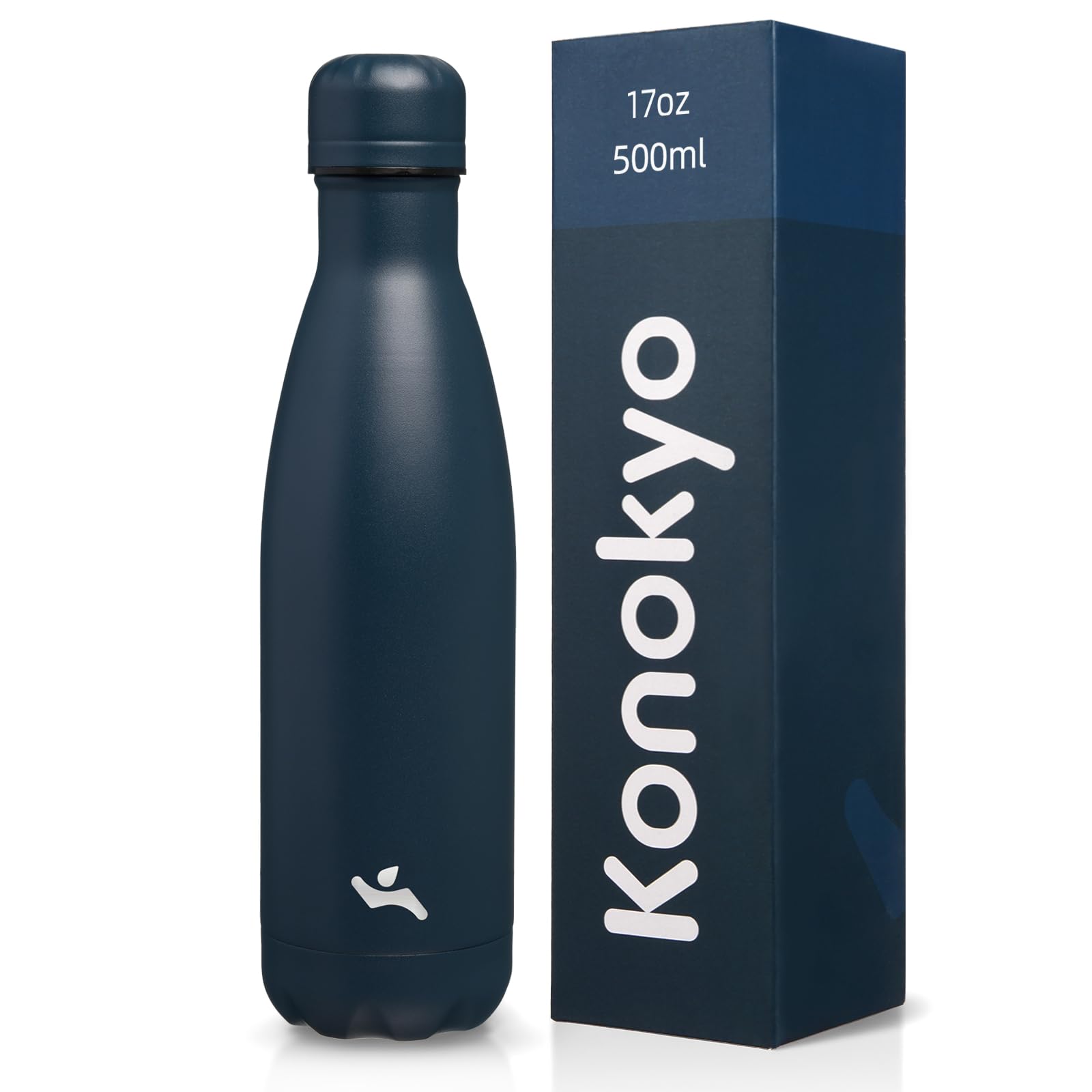 Konokyo 10 oz Tumbler with Handle and Straw, Insulated Travel Mug