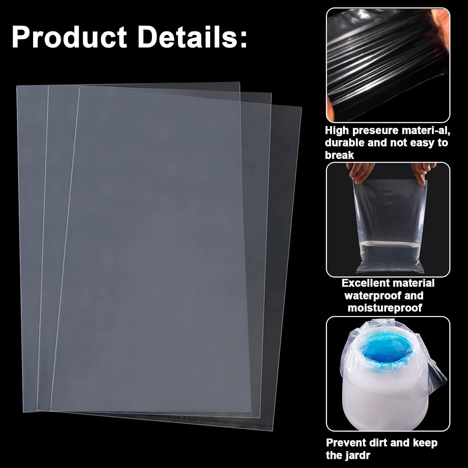 Buy 25 Pieces Paint Sprayer Bags 7 x 11.8 Paint Sprayer Liners Clear
