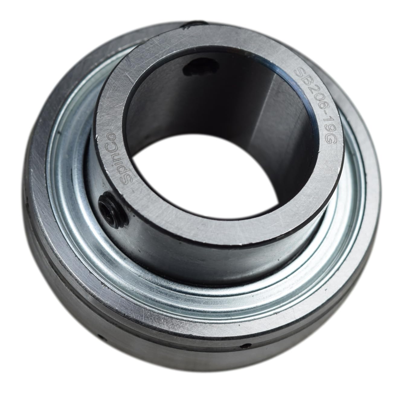 1-3/16" Insert Ball Bearing w/Set Screws SB206-19G FHS206-19G AS206-103D1 by SpinCo