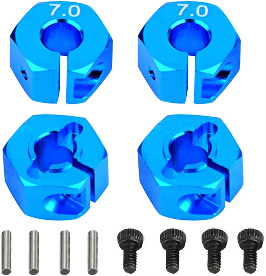 4PCS ShareGoo 12mm 7.0 Wheel Hex Drive Hub Adapter with