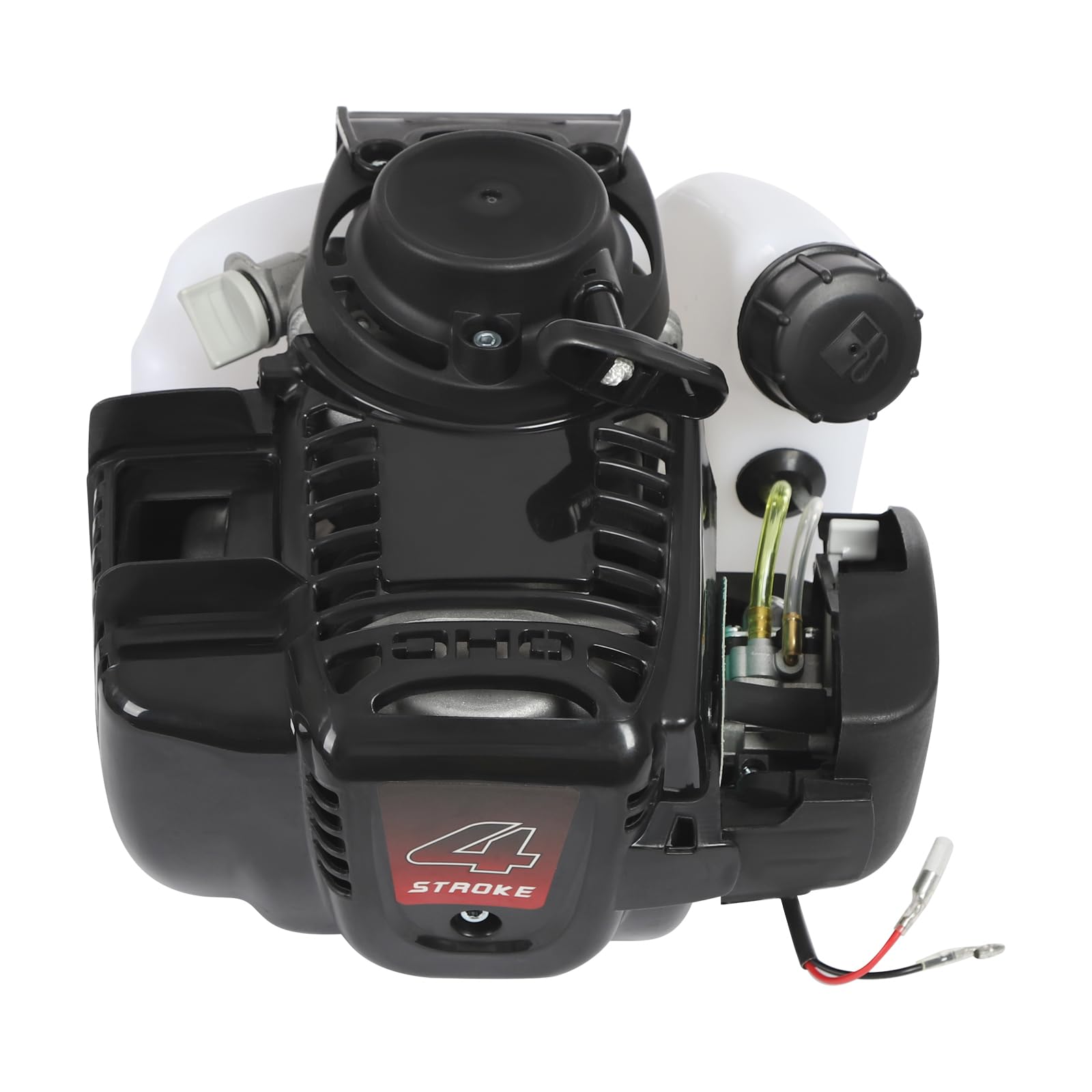 Motor fueraborda de gasolina 52CC 5.5 HP 4 tiempos, motor fueraborda, refrigeración por aire, 8500 rpm, para barcos pequeños de menos de 2,5 m