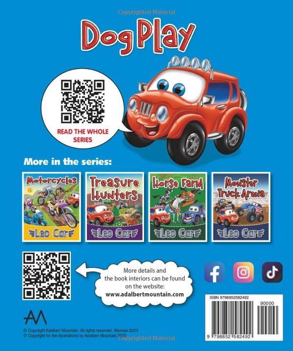 Miniatura 2 de Dog play and Leo Car Adventurous Kids Activity Book About Cars and Dogs An Enlightening Story About Friendship With a Moral for Boys For Children