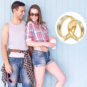 X886 ペアリング 結婚指輪 ゴールド レディース メンズ お揃い Amazon | X886 ペアリング 結婚指輪 ゴールド レディース メンズ
