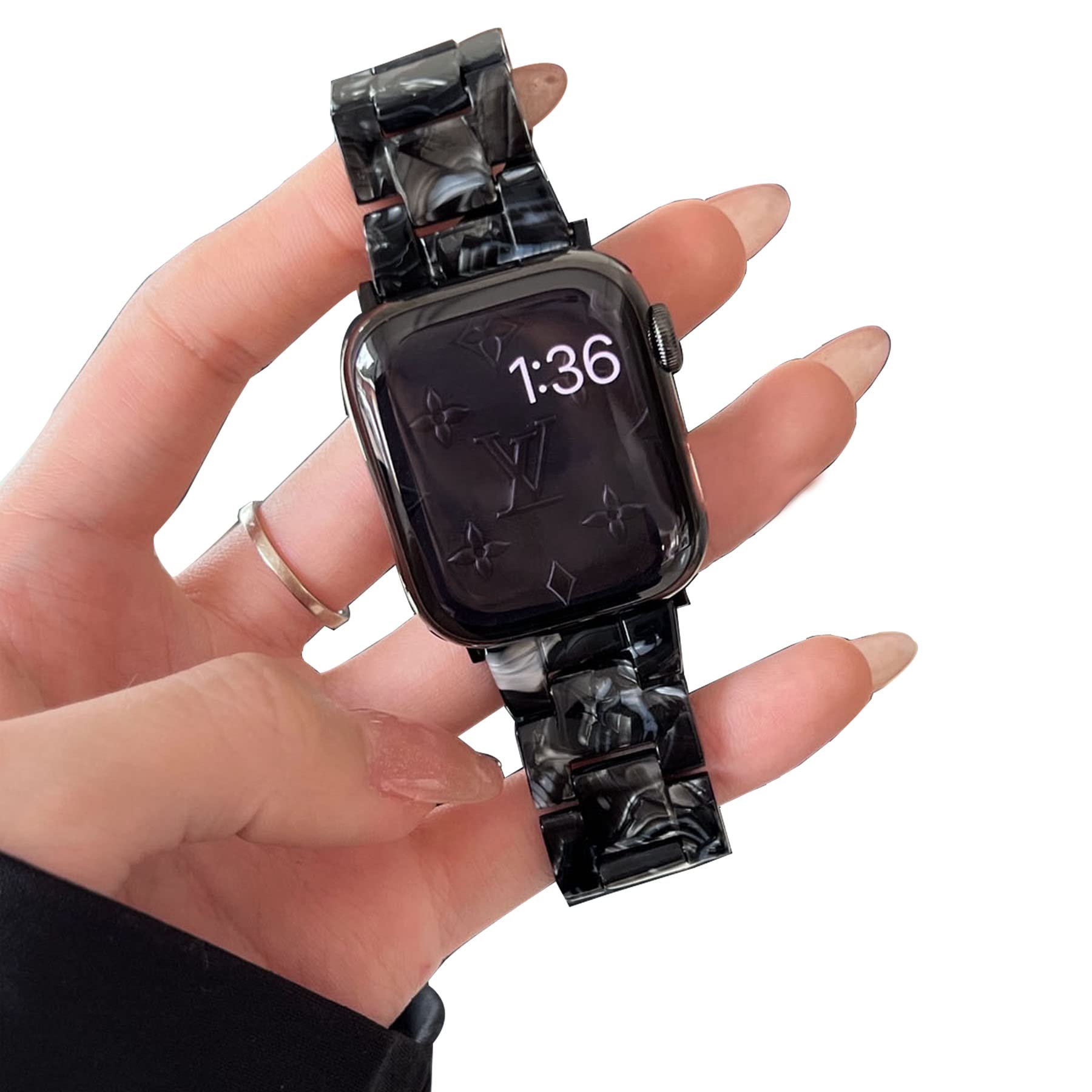 Apple Watch本体 ステンレススチール黒 40mmおまけ多数｜スマホ  