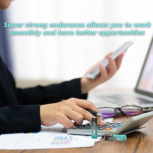 Miniatura 7 de Paquete de 12 pilas AAA con batería alcalina de alto rendimiento Fresh Date-Triple A, 1.5 voltios, 10 años de vida útil, la energía no gotea,