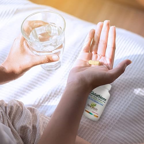 Miniatura 7 de NEW ROOTS HERBAL Suplemento de glutatión, 200 mg reducido + vitamina C (120 cápsulas vegetales)  Protección de radicales libres  Sin gluten, sin OMG