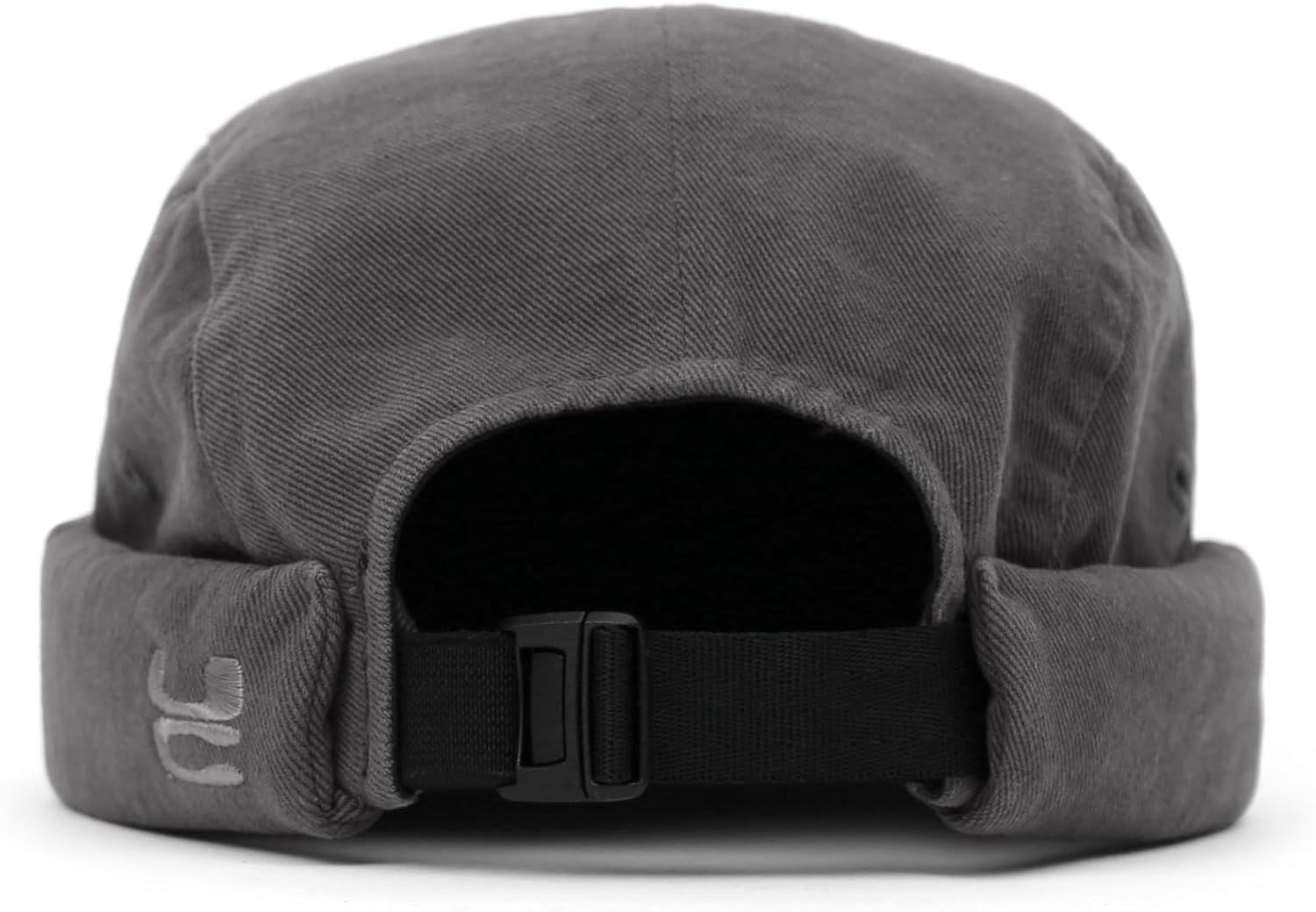 UNDERCONTROL Brimless Fisherman Trawler Beanie Washed Cotton Men Women Docker Hat Adjustable Low Profile Miki Watch Cap Korea