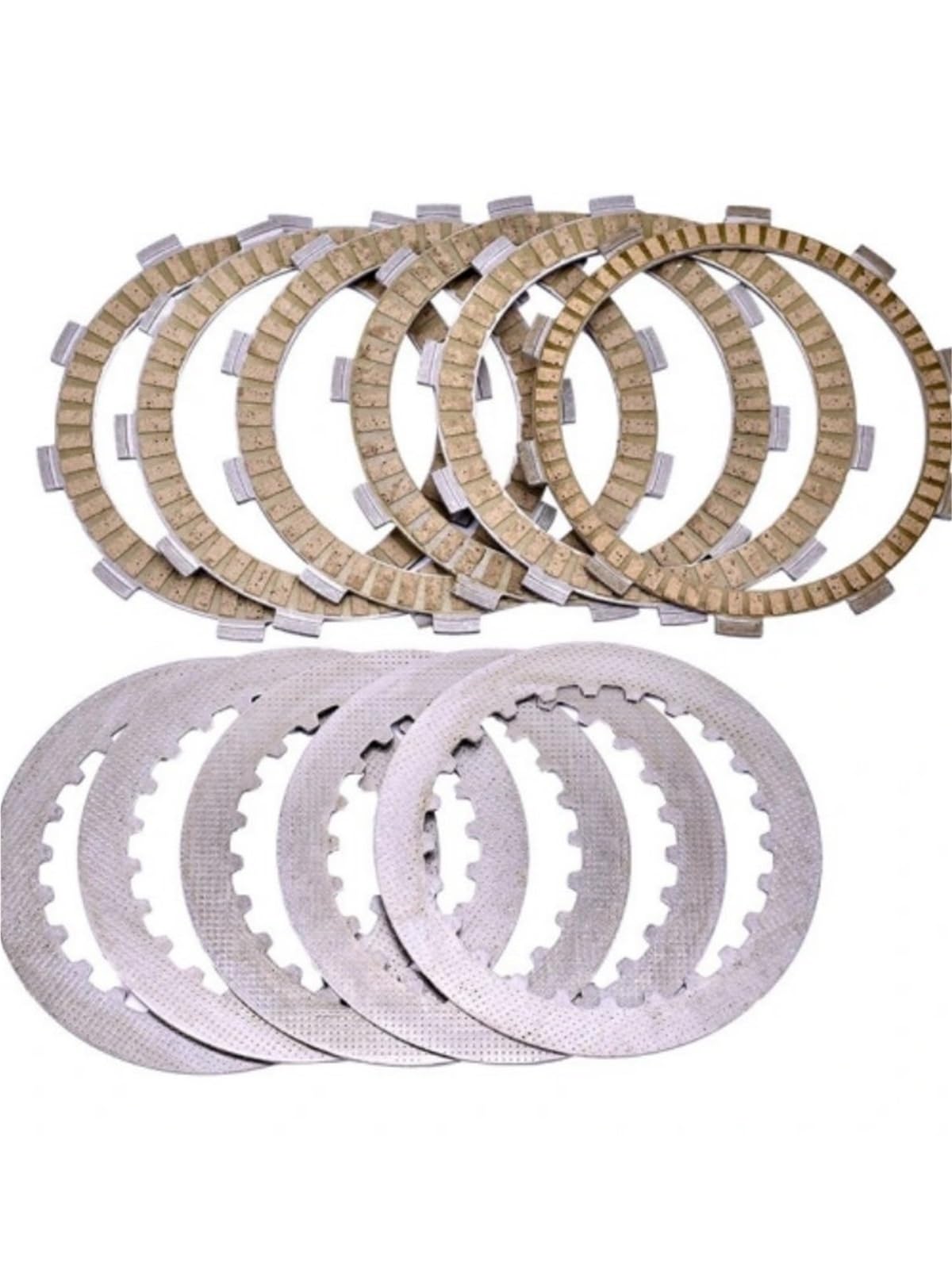 Kit disques de friction embrayage moto NX250 MD21 XR250 ME06 XL350R TRX400 acier