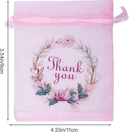 Miniatura 10 de Bskifnn Bolsas de organza de satén con cordón de organza para dulces, bolsas de regalo de fiesta de boda, bolsa de regalo, bolsas de joyería (50)