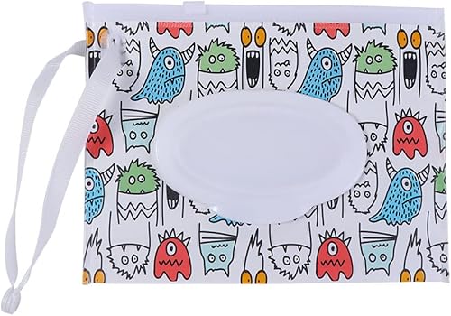 Miniatura 1 de Dispensador de toallitas húmedas recargable para bebé, soporte de toallitas reutilizable, soporte de toallitas recargable portátil, recipiente de