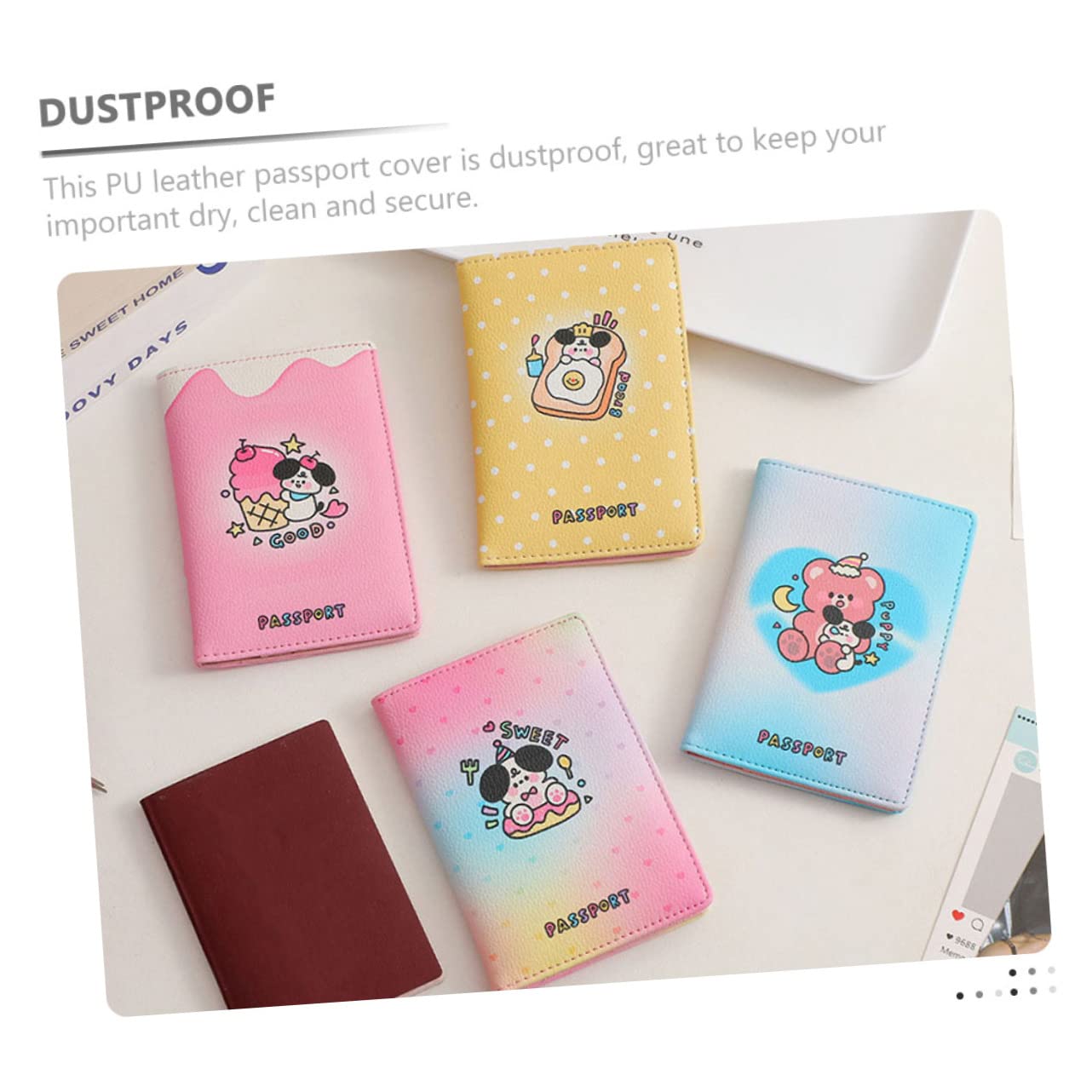 LIFKOME 5 Elegantes Fundas Organizadoras para Estuches De Viaje.