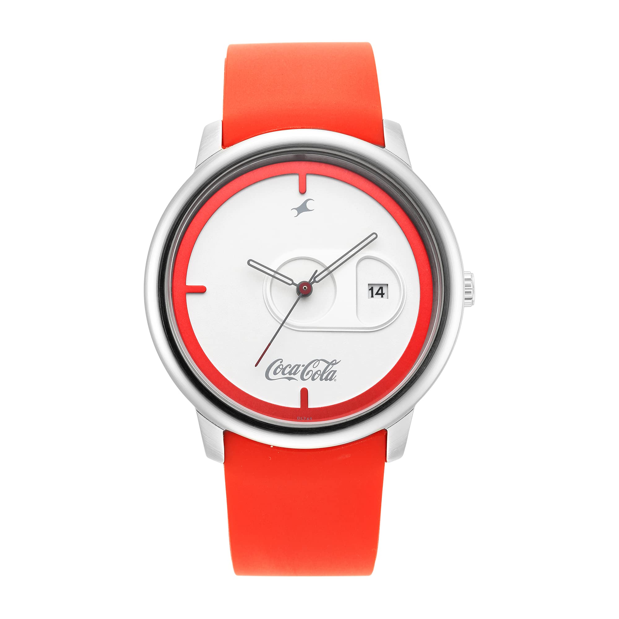 Fastrack Men Polyurethane Coke Analog White Dial Watch-3263Sp01, Band Color-Red (B09D3GGM6S) Amazon Price History, Amazon Price Tracker