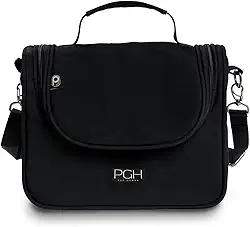 Bolsa Lancheira Térmica Impermeável, PGH, Modelo Compact Preto - Capacidade de 8 Litros