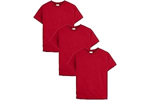 Youth Classic Red T-Shirt for Boys