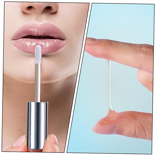 minkissy Transparent Moisturizing Lip Oil Gloss for Dry Lips for Men and Women Prevents Peeling and Chapping Easy to Use