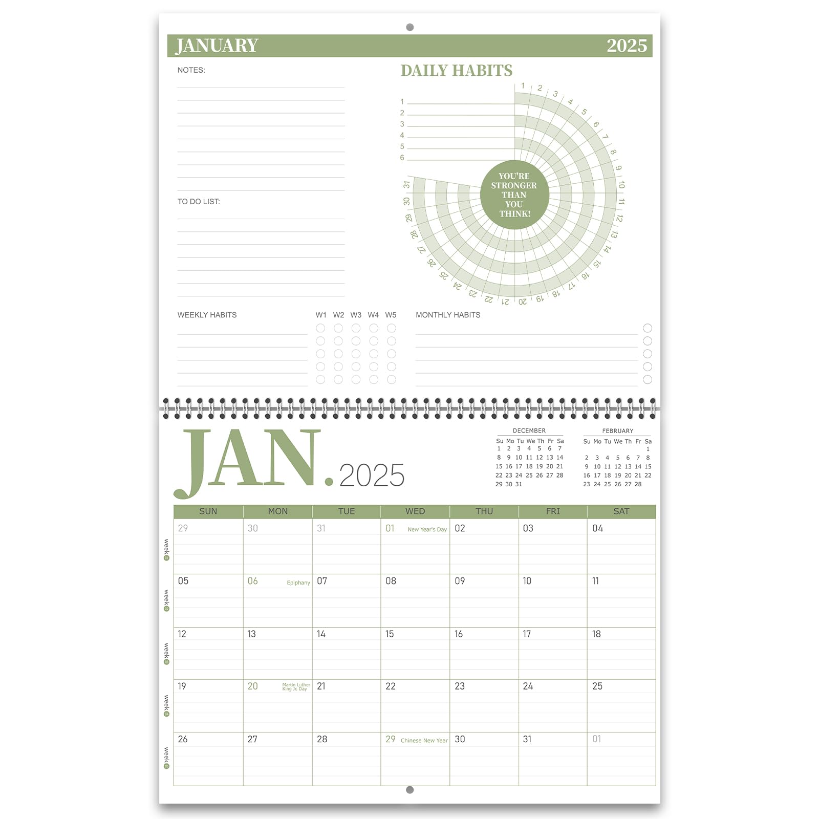 amazon-com-guasslee-2025-wall-calendar-with-habit-tracker-calendar-inspirational-daily-habit-journal-from-2025-jan-2026-jun-18-month-hanging-wall-planner-for-school-home-office-organizing-14-x-23-opened-office-products