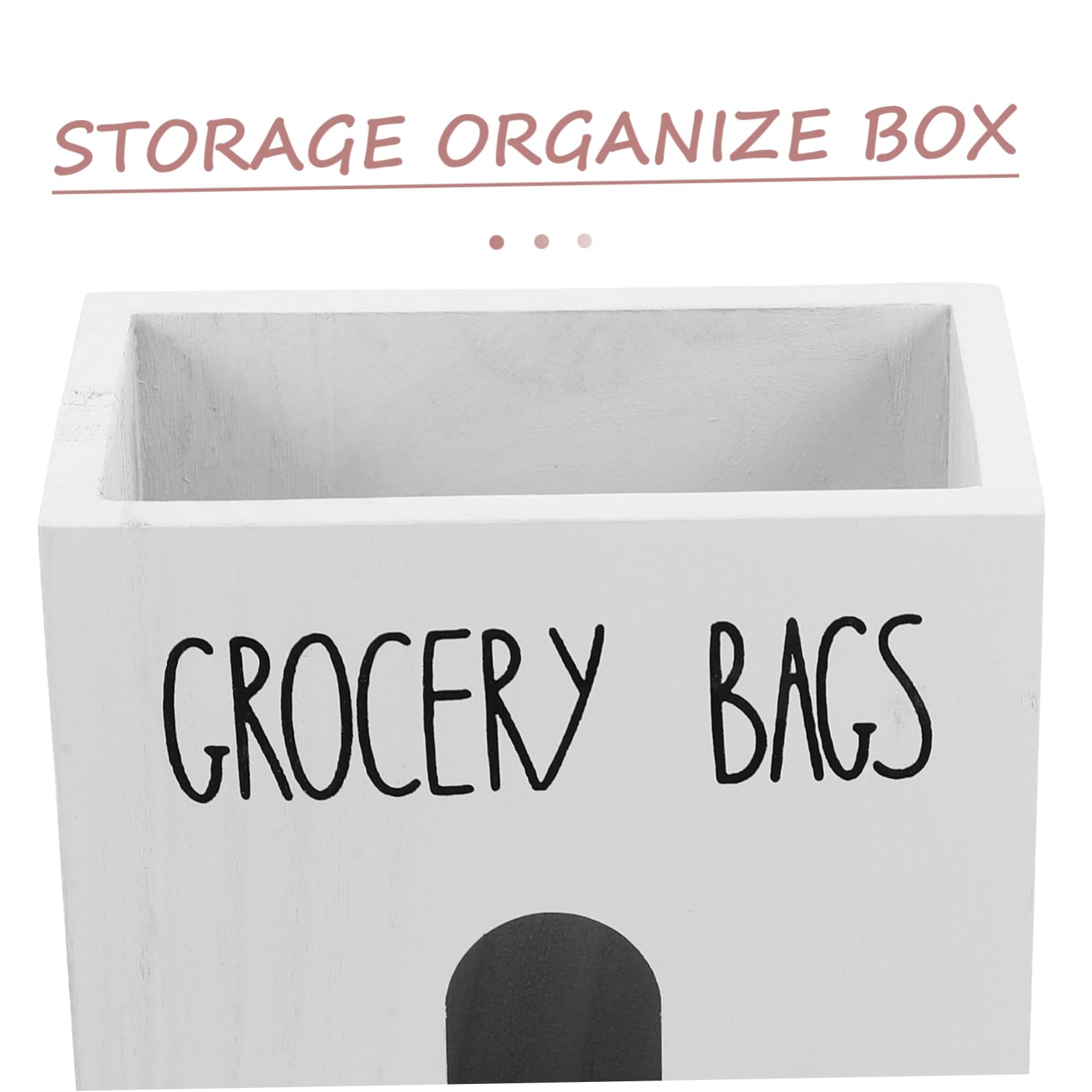 Caja De Almacenamiento para Bolsas De Basura Organizador De Bolsas De Supermercado