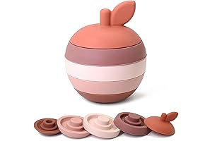 Apple Bees Silicone Stacker Toy