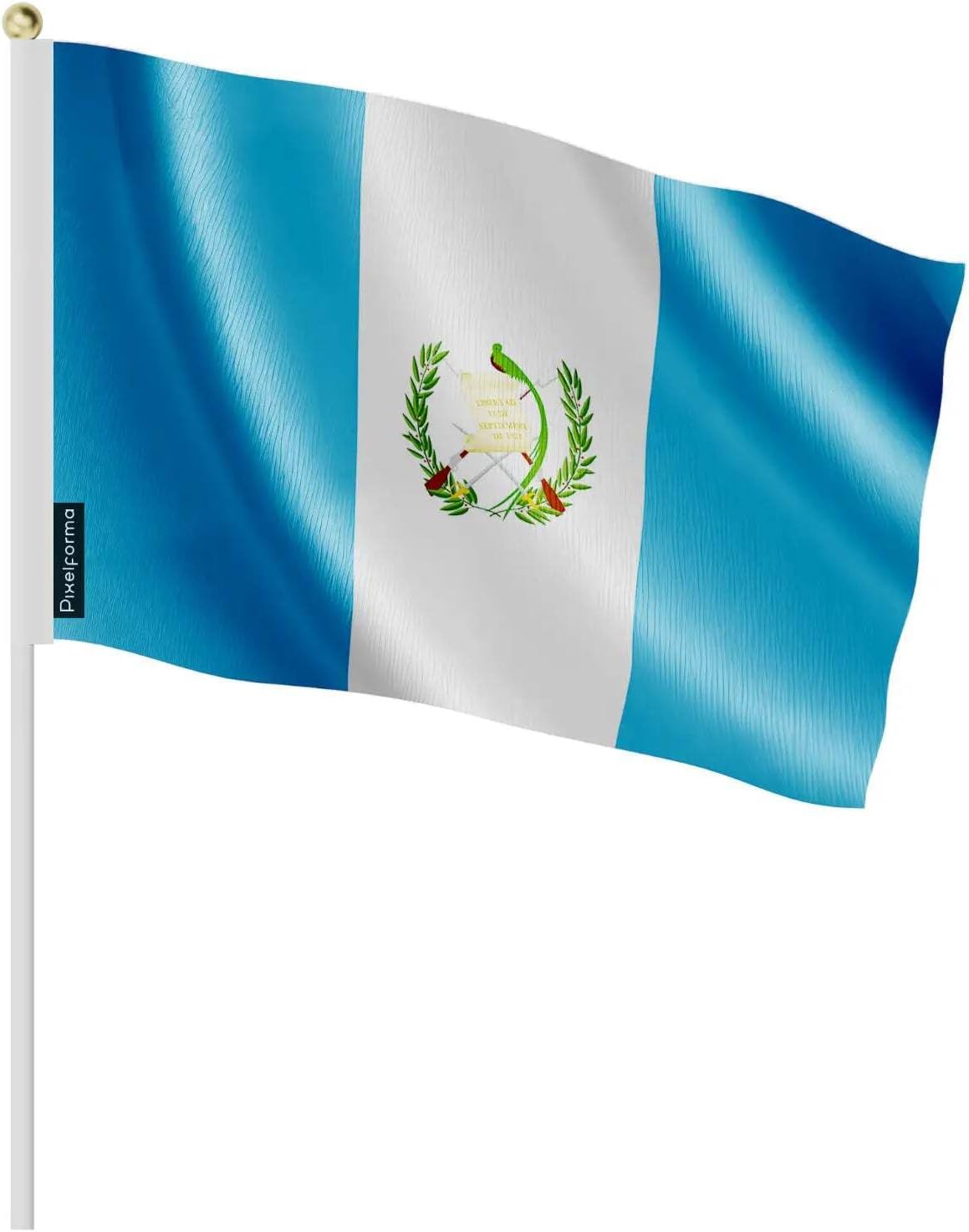 Mini Guatemala Flag Pack of 100 14 x 21 cm