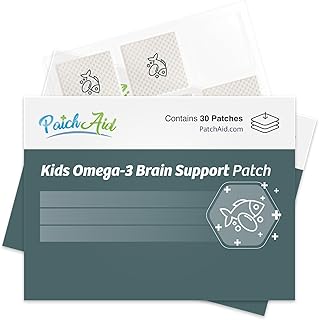 PatchAid Kids Omega-3 Topical Patch 30-Day Supply