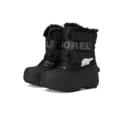 SOREL Kids Childrens Snow Commander (Toddler/Little Kid) Kids Shoes Black/Charcoal