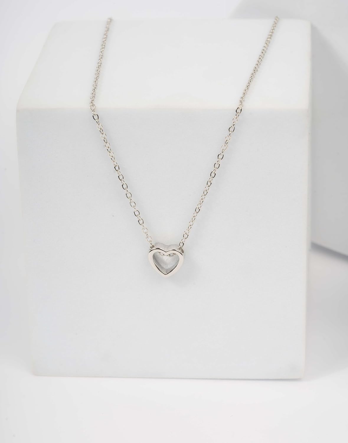 Heart Shaped Jewellery Unique Heart-Shaped Necklaces Chain for Women Hearts Shaped Pendants Silver Heart Necklac