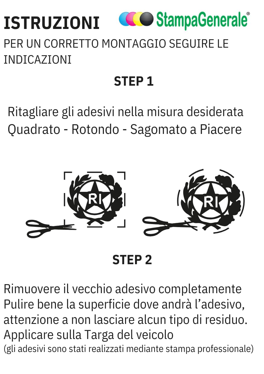 Adesivo Per Targa Moto Con Stemma Della Maurienne (73) – Prodotto In Francia, Vinile Resistente 6,3x2,9 Cm