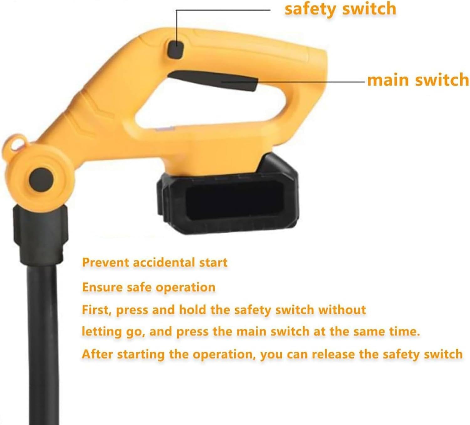 Pala Da Neve Elettrica Senza Fili, Spazzaneve A Batteria Da 23000 Giri/Min Con Guanti + Pala Da Neve Riscaldata, Con 2 Batterie E Caricabatterie Rapido, Larghezza 41 Cm, Profondità 15 Cm,Yellow