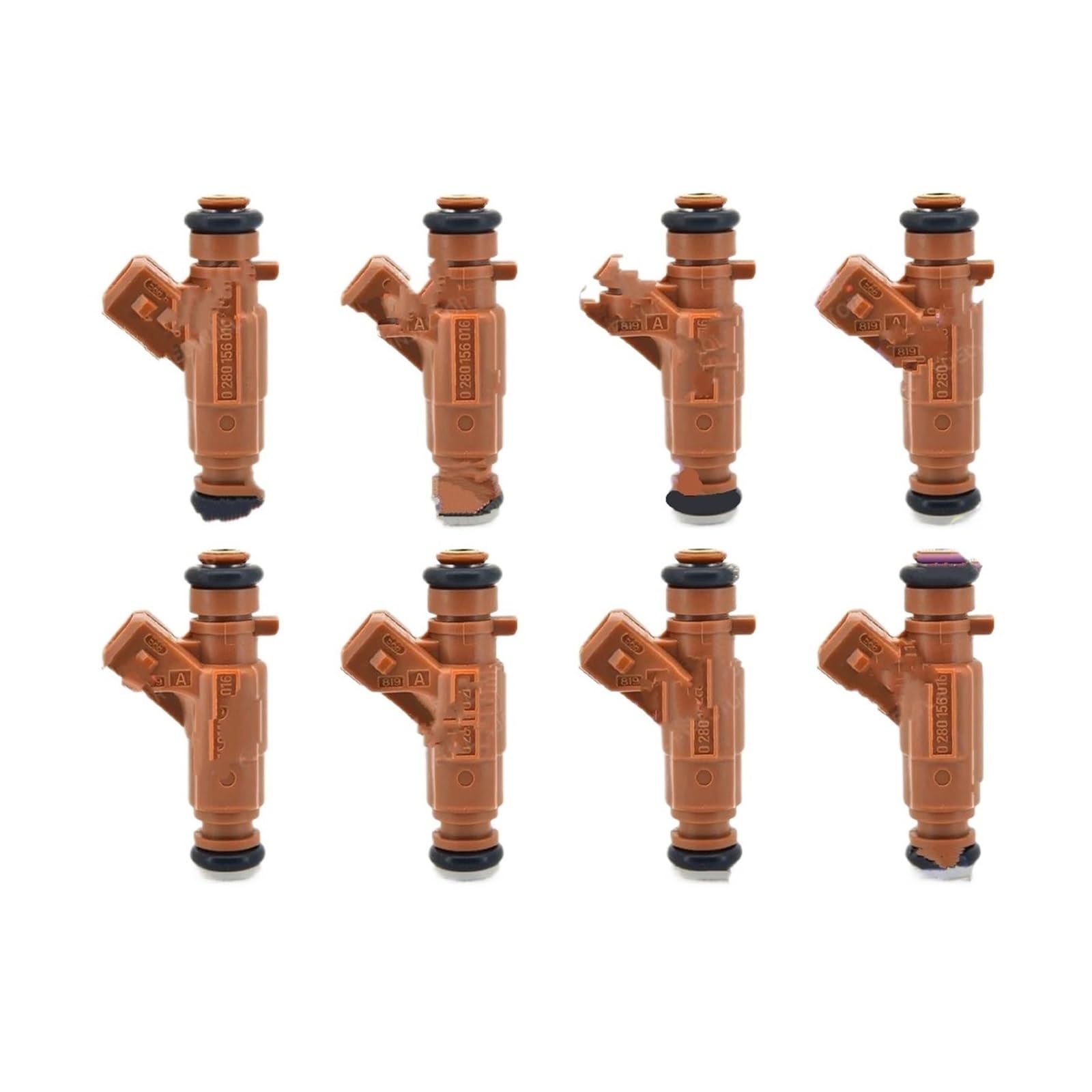 for S500 G500 SL500 E500 CLK50 5.0L 4.3L Fuel Injectors 8Pcs 0280156016 Fuel Injector