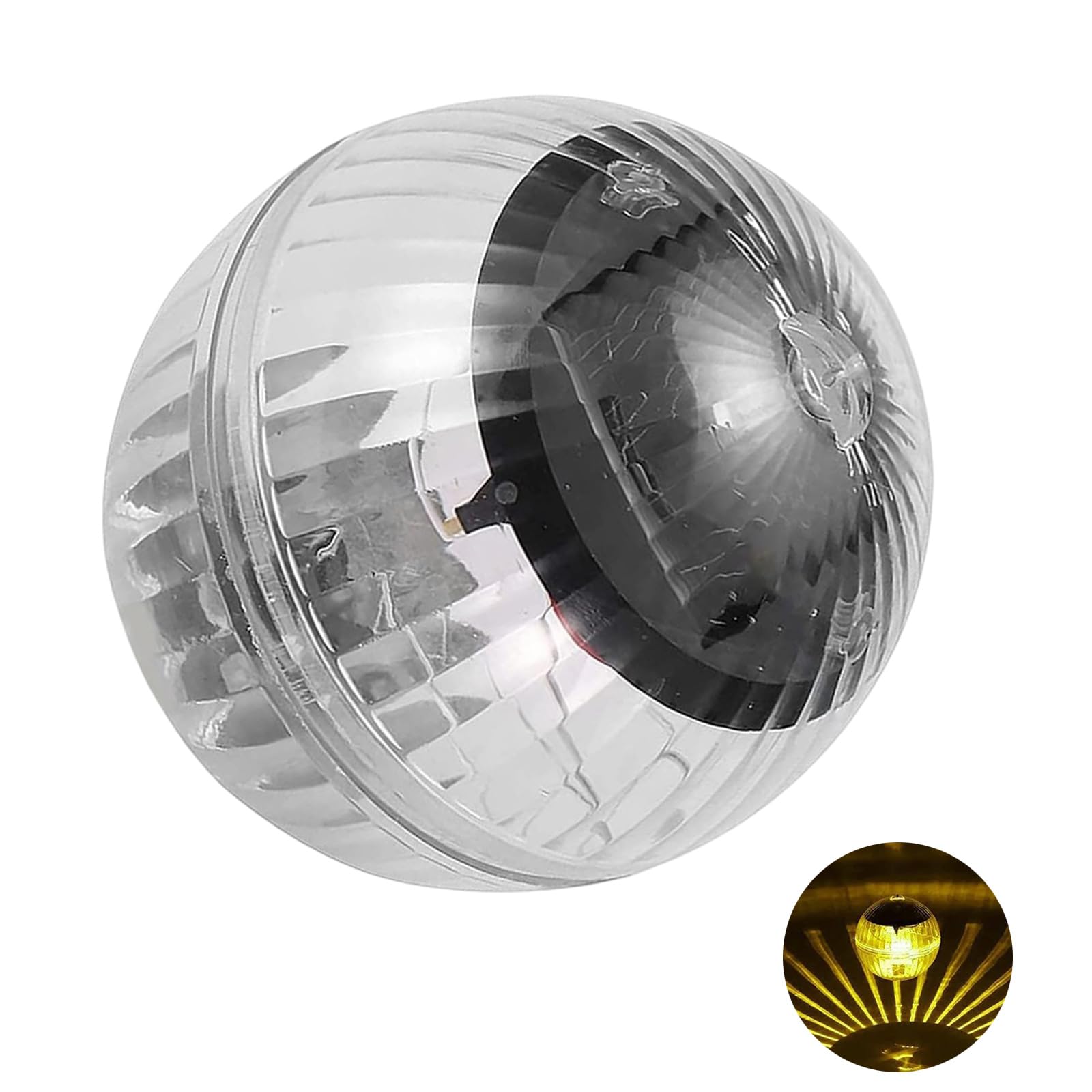 Hsioluted Solar Floating Pool Lights Colorful Waterproof LED Pool Lighting for Pond Fountains Swimming Pools and Outdoor Event Waterproof LED Lamp