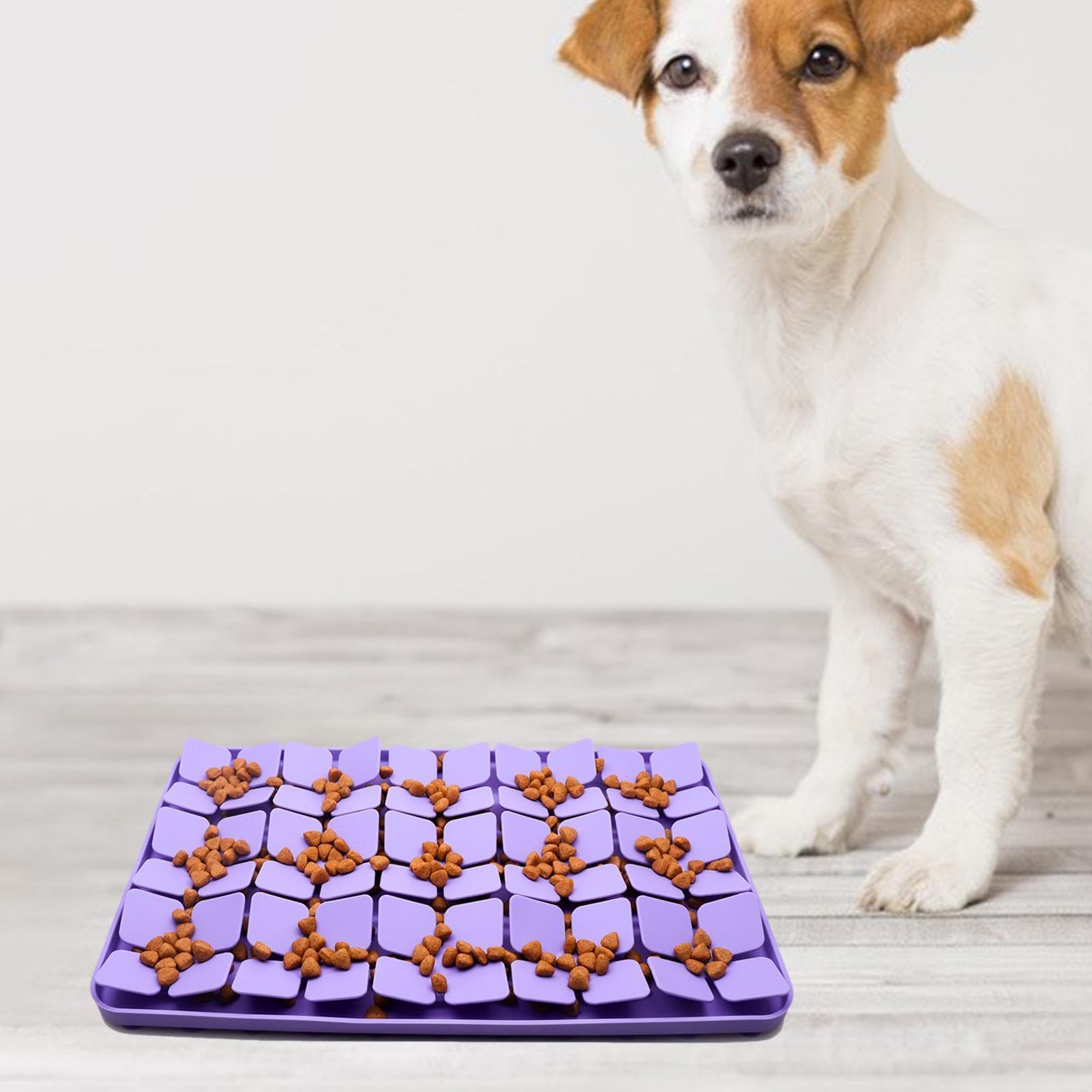 Hunde-Rick-Matte, starke Saugkraft, langsame Futtermatte, -Futtermatte für Haustierduschen, zuschneidbarer Lecken und beruhigender Butterspender