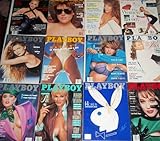 Playboy 1987 Set of 12 Complete Year Magazine Collection with Vanna White Issue