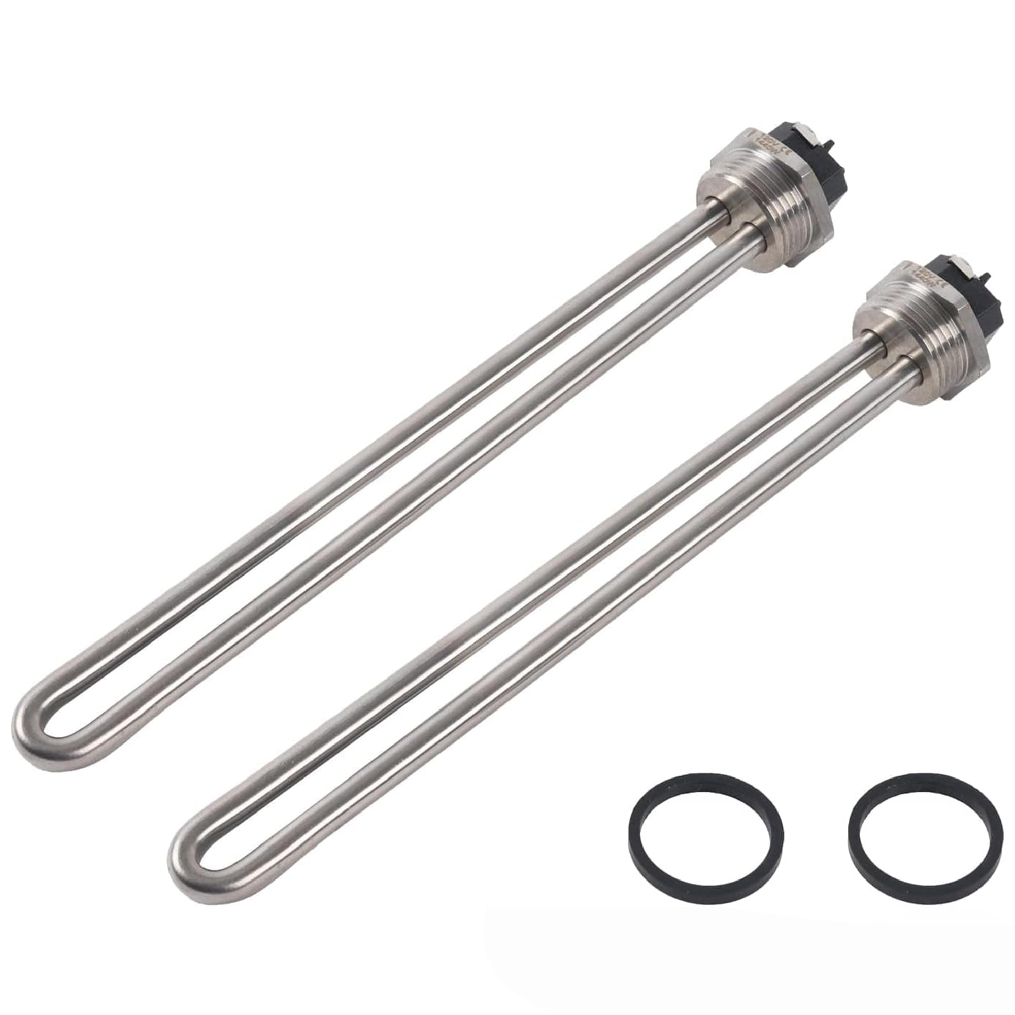 TonGass 2-Pack 304 Stainless Steel RV Water Heater Element 1440 W / 120 V with Gaskets – Universal Replacement for SW-Series, Suburban RV Hot Water Heater
