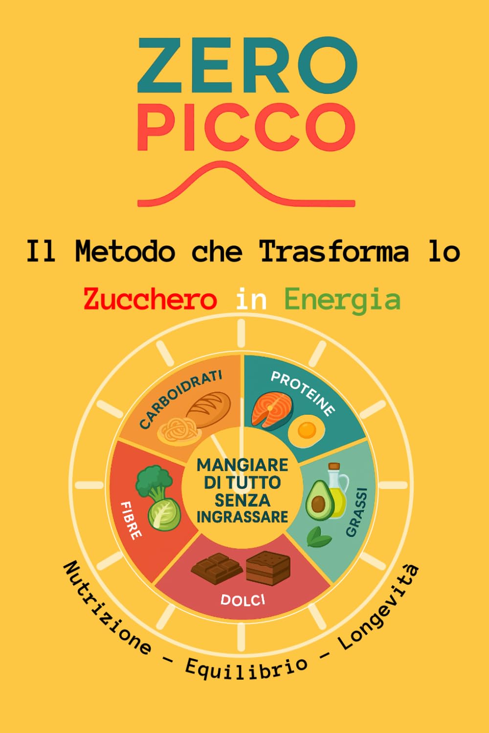 Zero Picco: Il metodo che trasforma lo zucchero in energia: Nutrizione, Equilibrio, Longevità