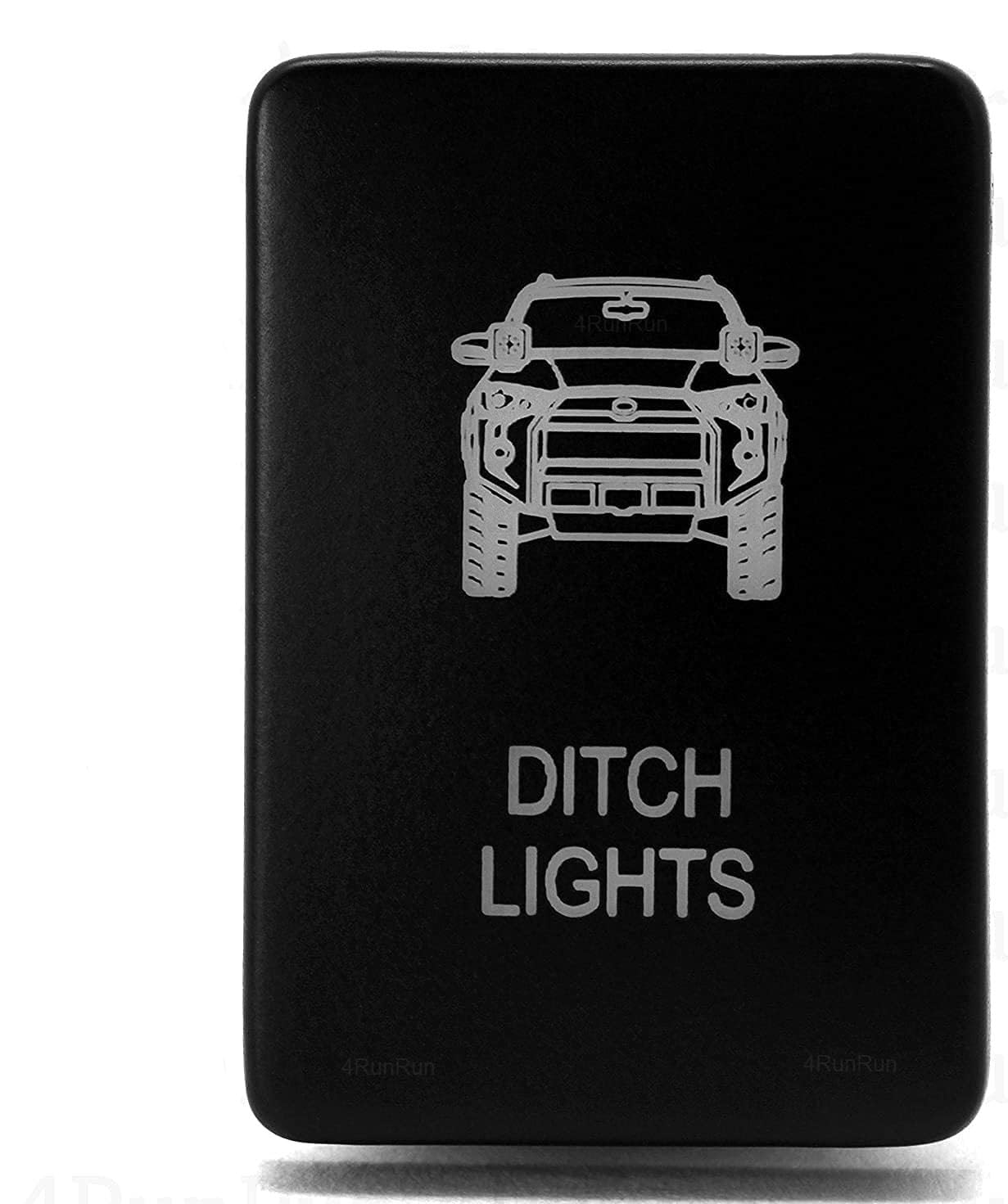 Logo Ditch Light Switch for Toyota 5th Gen 4Runner 2010-2024 | 32mm Blue LED Push Button | OEM Fit | Fuse Tap Included