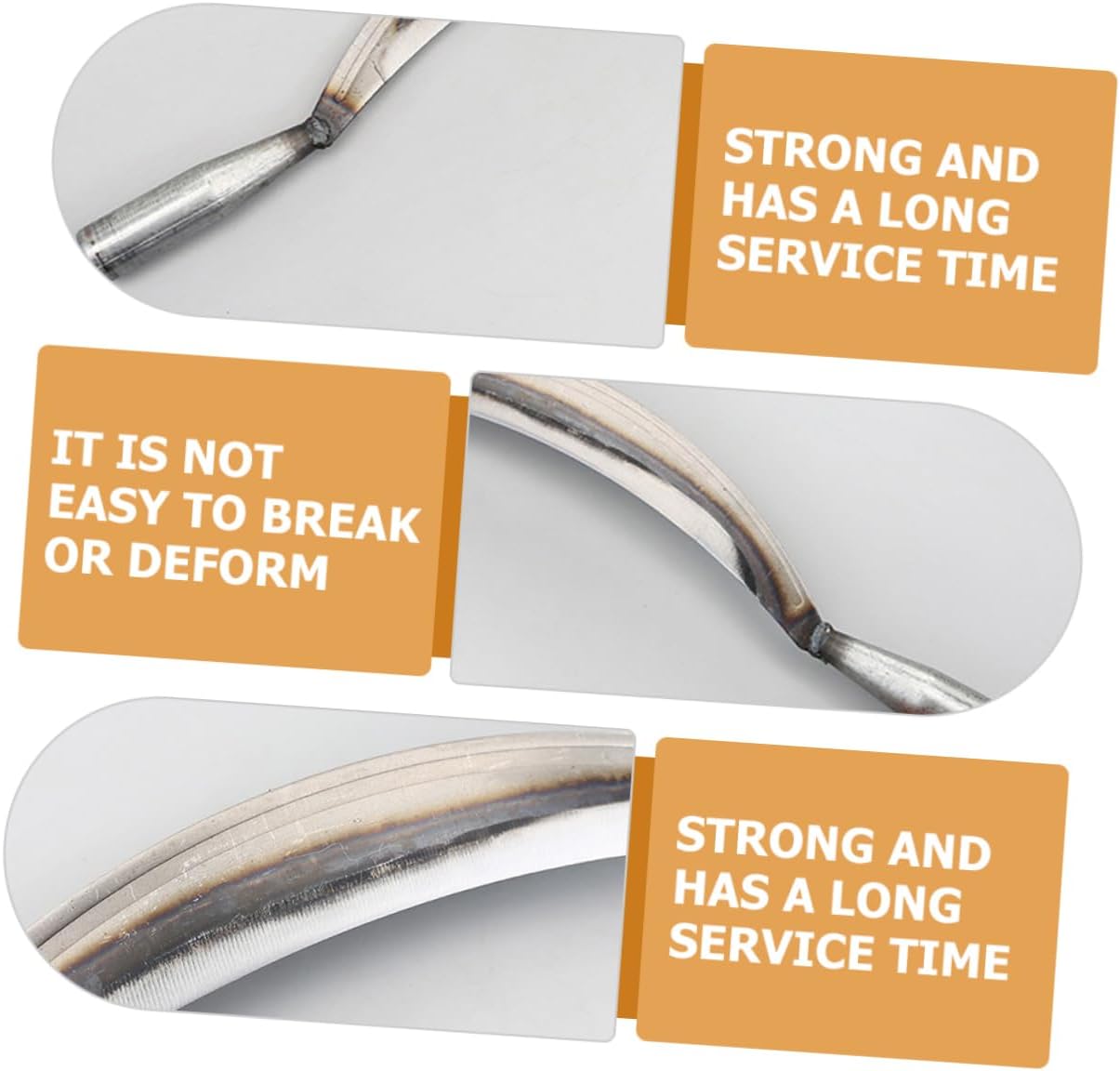 Bark Scraper Tool Curved Debarking Cutter for Tree Rind Stripping Ergonomic Handle Gardening and Landscaping Tool High Performance for Pruning Logs