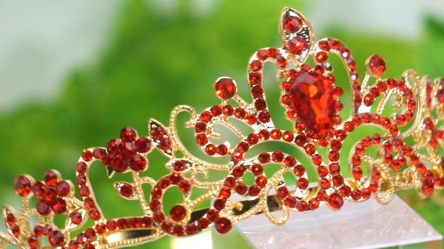 Amazon.com: Happy Birthday Queen Tiara Crowns for Women, Red