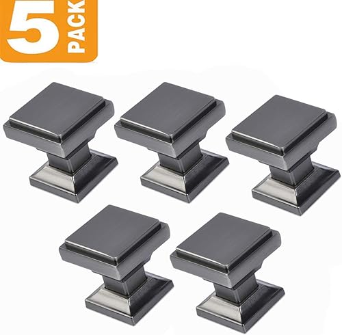 Miniatura 2 de Southern Hills SHKM002 - Juego de 5 pomos para gabinete, tiradores de cajón, 5 unidades