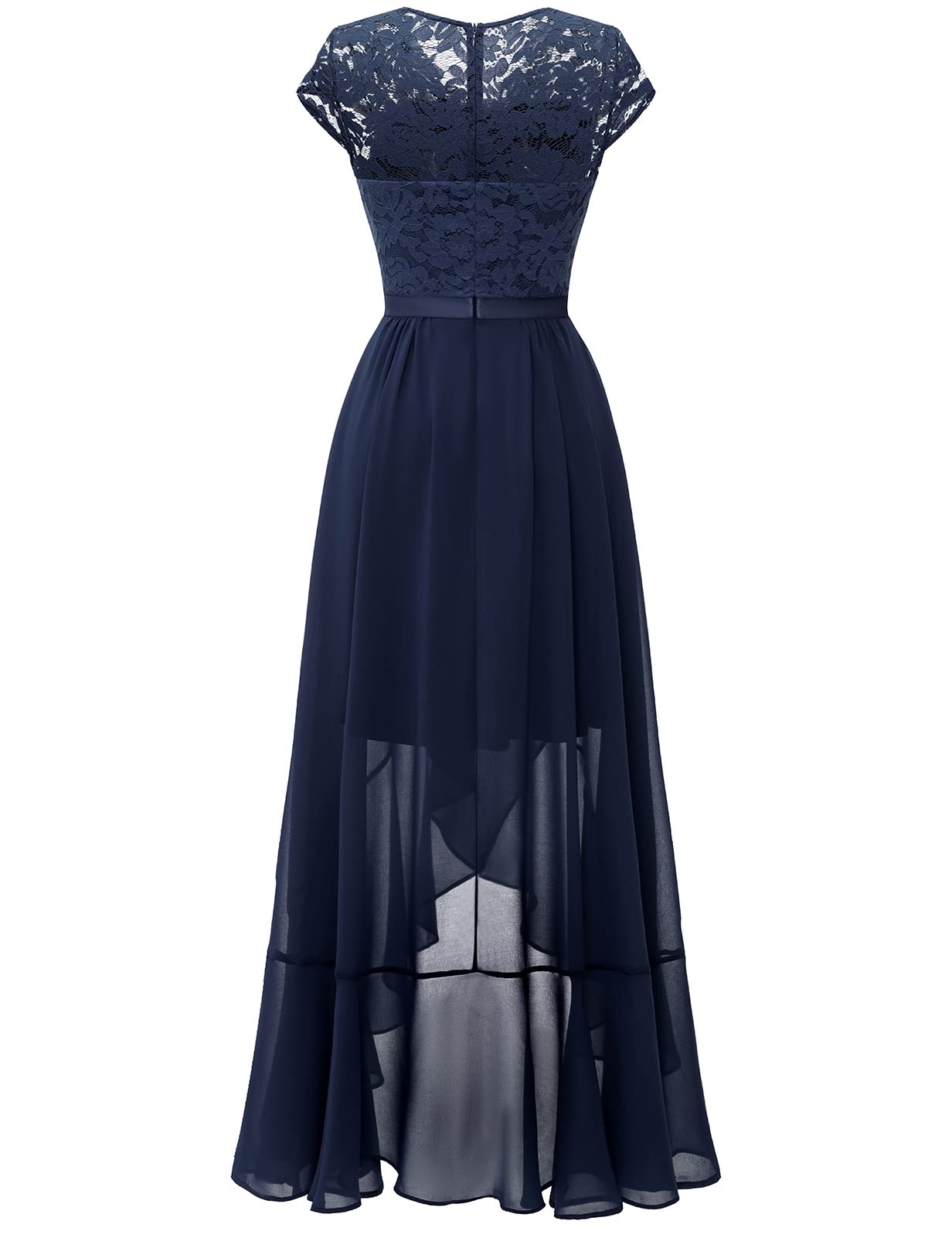 Bbonlinedress Abiti da Sera Manica Lunga Elegante delle Donne Festive Prom Dress Estate Chiffon Abito da Damigella d'Onore Partito Abito da Ballo