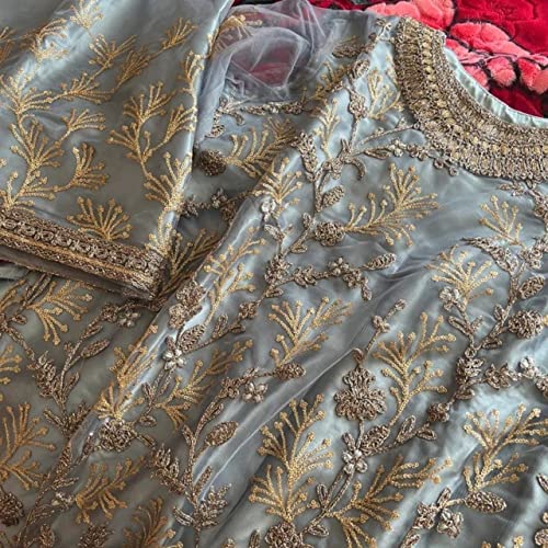 Designer Salwar Kameez Dress Stitched Embroidered Work Pakistani Outfits Trouser Pant Suits4