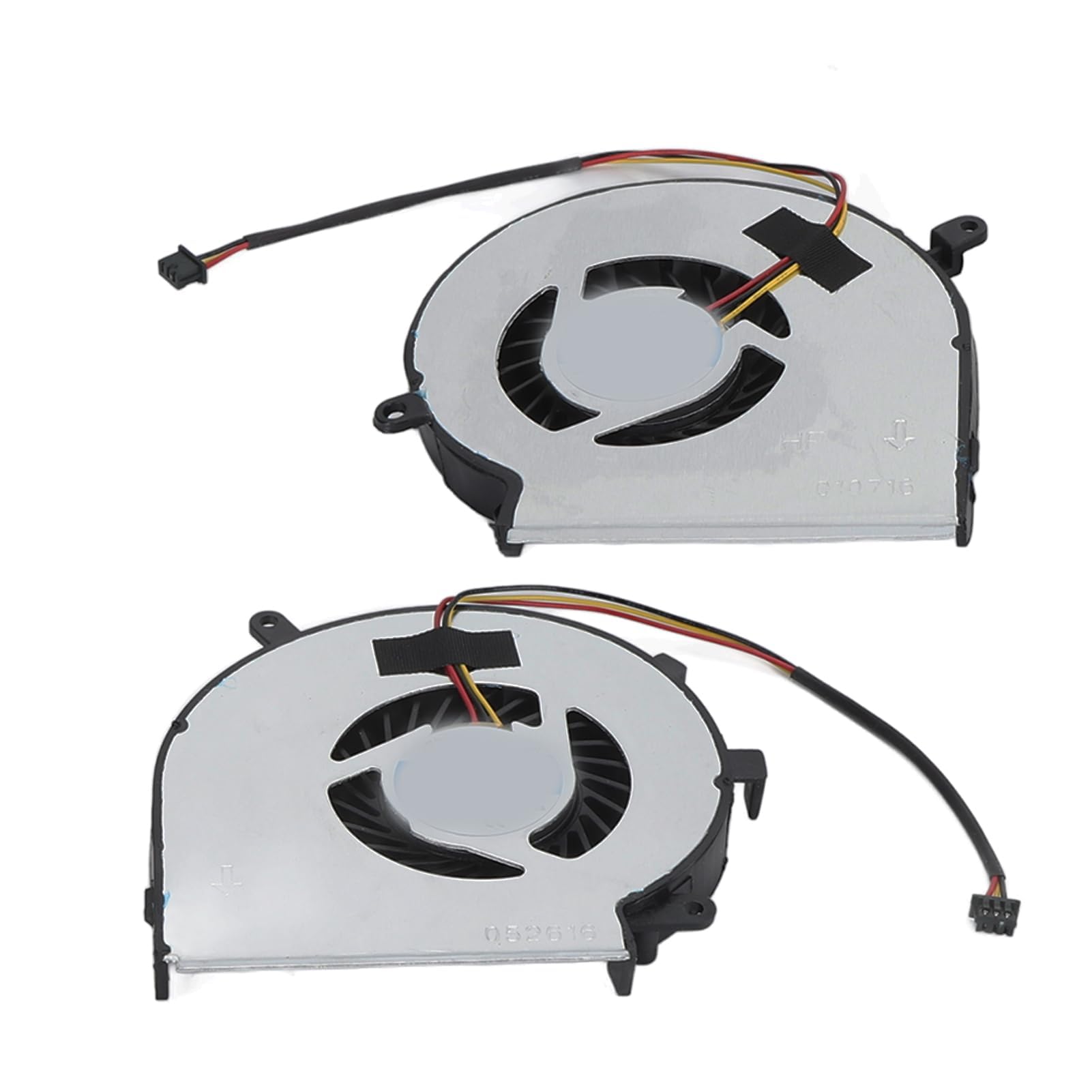 Dpofirs Ventilateur de Refroidissement CPU + GPU for msi PE60 PE70 GL62 GL72 GP62 GP72 MS 16J1 MS 16J5 MS 1791 MS 1795 Série, Ventilateur CPU 3 Broches Remplacement du