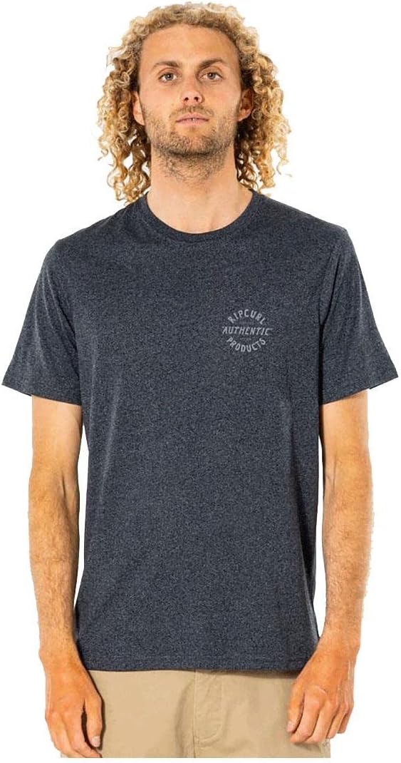 Rip Curl Driveway T-Shirt - Black Marle