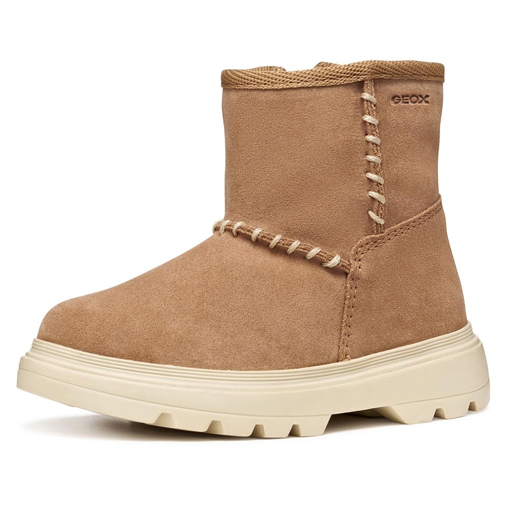 Geox B Kiddartah Girl, Bota de Tobillo Bebé-Niñas