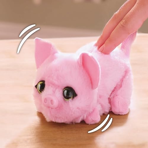 Miniatura 4 de Just Play FurReal My Minis Piglet - Juguete interactivo de peluche pequeño con movimiento, juguetes para niños a partir de 4 años